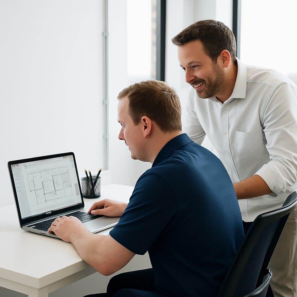 Commercial plumbing project